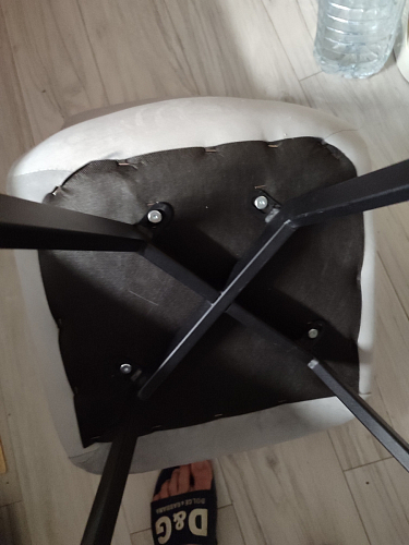 Комплект стульев Чилли 4 шт темно-серый / черный фото покупателя 435