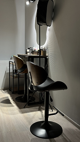 Барный стул JY1076 коричневый / черный фото покупателя 1