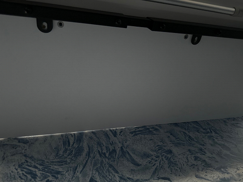 Компьютерный стол Маркос с механизмом подъема 140х80х75 орех кантри / белый фото покупателя 7