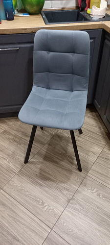 Комплект стульев Чилли 2 шт бежевый / черный фото покупателя 1348