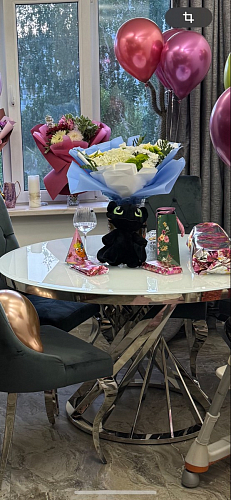 Стол Twist steel / white фото покупателя 4