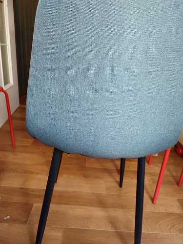 Стул на металлокаркасе Lilu 05 gray / white фото покупателя 56