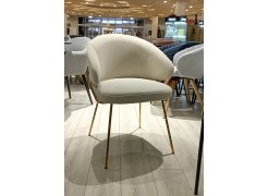 Кресло Emil медовое / золотое из шоурума 1