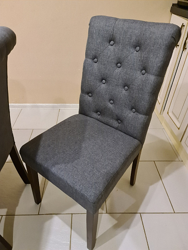 Стул Amelia dark walnut / fabric purple фото покупателя 1