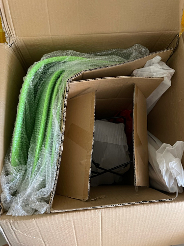 Пластиковый стул Eames PC-015 желтый фото покупателя 449