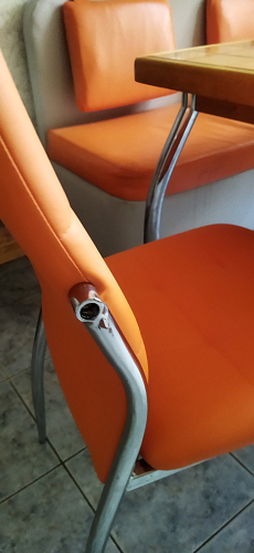 Стул на металлокаркасе LH-68 beige 12B фото покупателя 1