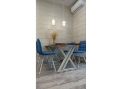 Стул на металлокаркасе Чилли черный фото покупателя 20