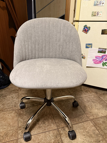 Компьютерное кресло Melody молочное фото покупателя 177