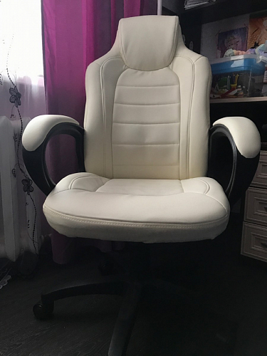 Компьютерное кресло Kadis коричневое / бежевое фото покупателя 16