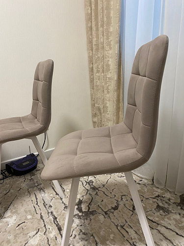 Комплект стульев Чилли 4 шт темно-серый / черный фото покупателя 327