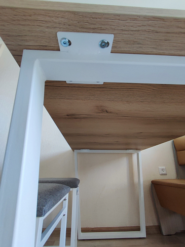 Деревянный стол Лота Лофт 140х80 черный матовый / бетон светлый фото покупателя 921