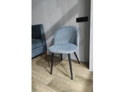 Стул на металлокаркасе Gabi blue / black фото покупателя 861