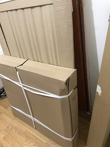 Деревянный стол Лота Лофт 140х80 черный матовый / бетон светлый фото покупателя 601