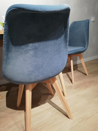 Деревянный стул Bonuss light gray / wood фото покупателя 175