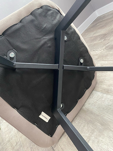 Стул на металлокаркасе Чилли синий / белый фото покупателя 1438