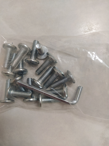 Стол Тринити Лофт 120 32 мм бетон / черный матовый фото покупателя 721