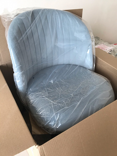 Стул на металлокаркасе Gabi green / black / silver фото покупателя 213