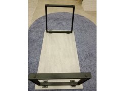 Деревянный стол Лота Лофт 120(160)х75 черный матовый / бетон светлый фото покупателя 966