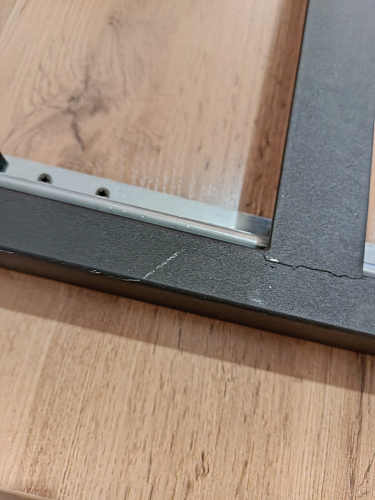 Стол Лота Лофт 120 32 мм бетон / черный матовый фото покупателя 509