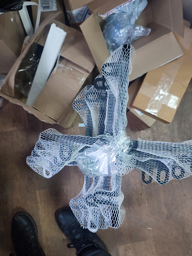 Стул на металлокаркасе Чилли К темно-серый (velutto 32) / черный фото покупателя 541