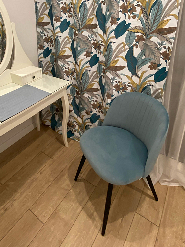 Стул на металлокаркасе Gabi latte / gold / black фото покупателя 848