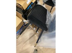 Стул на металлокаркасе Gabi blue / black фото покупателя 546