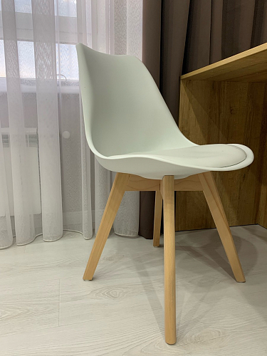 Деревянный стул Bonuss dark gray / black фото покупателя 94