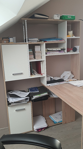 Компьютерный стол КС15 левый дуб сонома фото покупателя 14