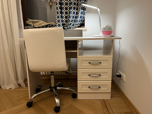 Компьютерный стул Midl белый фото покупателя 3