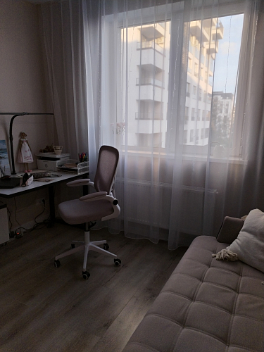 Компьютерное кресло Konfi light gray / blue / white фото покупателя 182