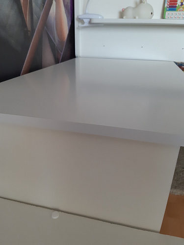 Стол письменный Kiwi белый  - Уцененный экземпляр фото покупателя 81