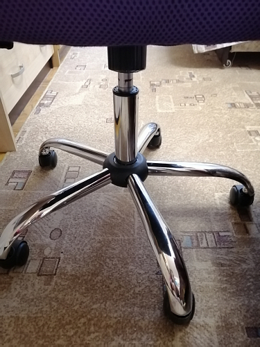 Компьютерное кресло Arano 1 black / chrome фото покупателя 23