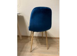 Стул на металлокаркасе Capri dark blue / black фото покупателя 101