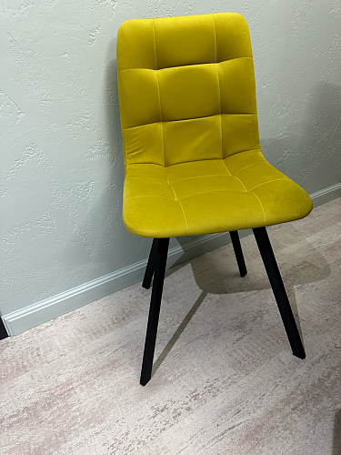 Стул на металлокаркасе Чилли зеленый / белый каркас фото покупателя 437