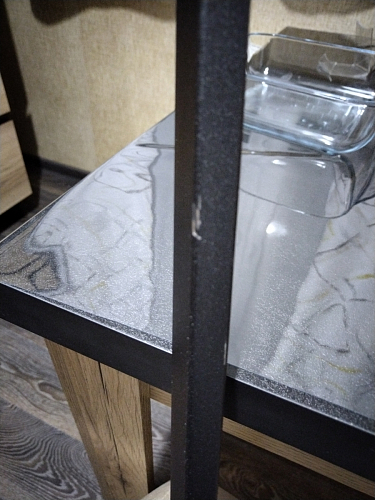 Стул на металлокаркасе Чилли К черный / зеленый фото покупателя 589