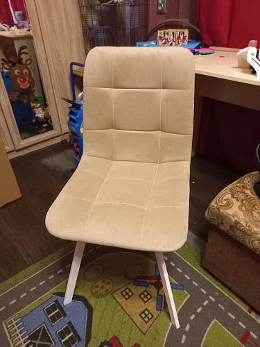 Стул на металлокаркасе Чилли бирюзовый / черный фото покупателя 768