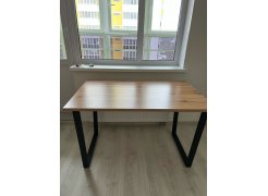 Стол Лота Лофт 120 25 мм сабия / черный матовый фото покупателя 83