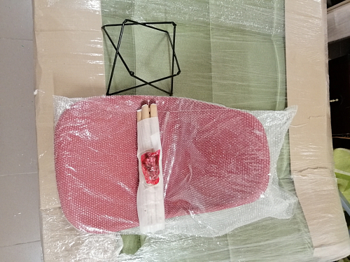 Пластиковый стул Eames PC-015 желтый фото покупателя 107