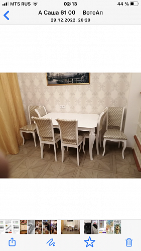 Деревянный стул Фабиано 304 камелия / ромб 01 фото покупателя 5