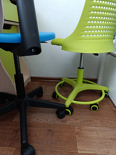 Компьютерное кресло Kiddy/Кидди бирюзовое ткань (сетка) фото покупателя 31