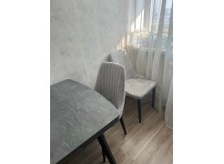 Стул на металлокаркасе Kora gray / black фото покупателя 387