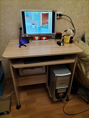 Компьютерный стол КСТ-10.1 Венге фото покупателя 26