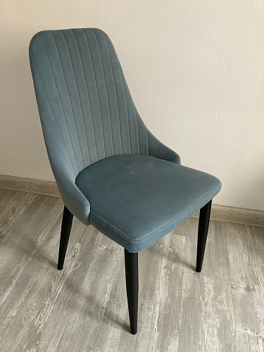 Стул на металлокаркасе Kora beige / black фото покупателя 491