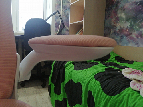 Компьютерное кресло Konfi light gray / blue / white фото покупателя 11