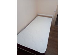 Односпальная кровать Фади 80х200 черная фото покупателя 851