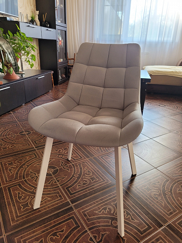 Стул на металлокаркасе Челси бирюзовый / черный фото покупателя 218