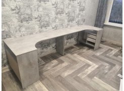 Письменный стол СПм-25 левый бетон фото покупателя 51