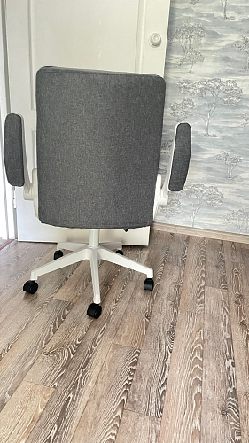 Компьютерное кресло Elga gray / white фото покупателя 14
