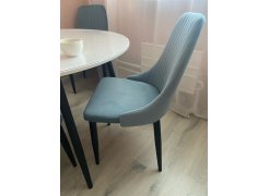 Стул на металлокаркасе Kora white фото покупателя 254