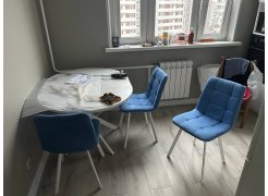 Стул на металлокаркасе Чилли черный фото покупателя 515